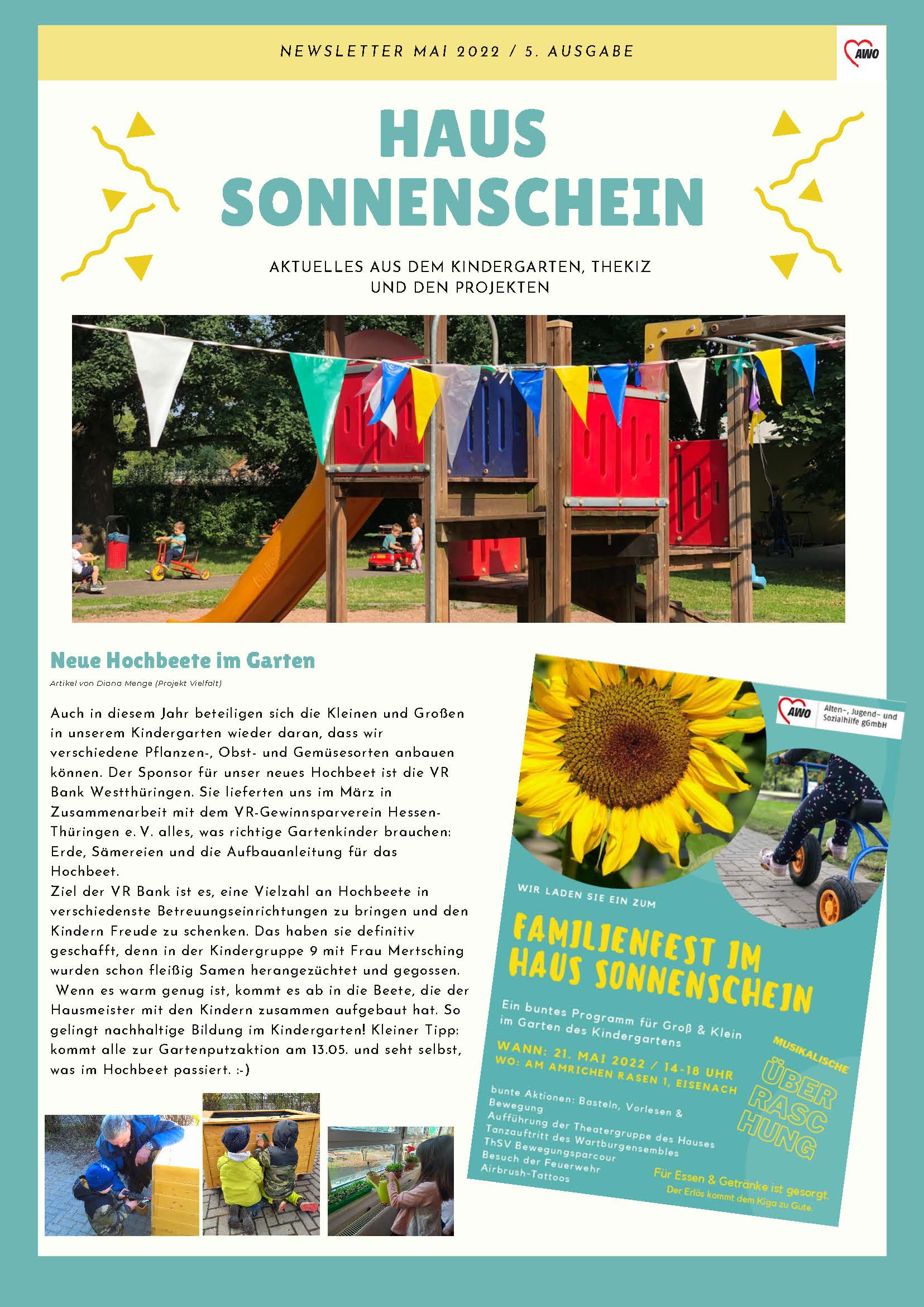 Newsletter Mai 2022